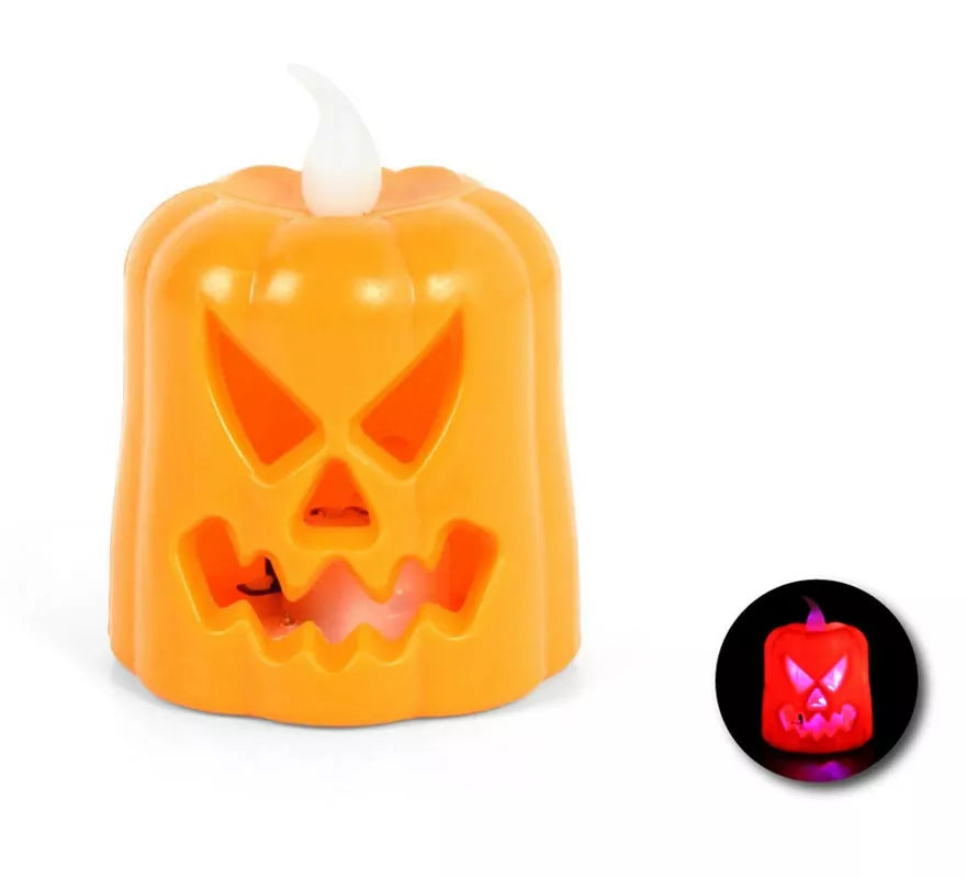 Translation missing: en.Vela de Calabaza tenebrosa con luz