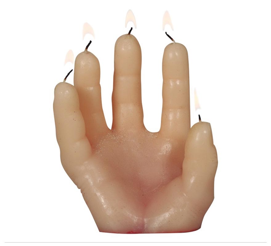 Translation missing: en.Vela de Mano con Sangre de 14x5 cm