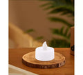 Vela de Te Blanca de 4 cm