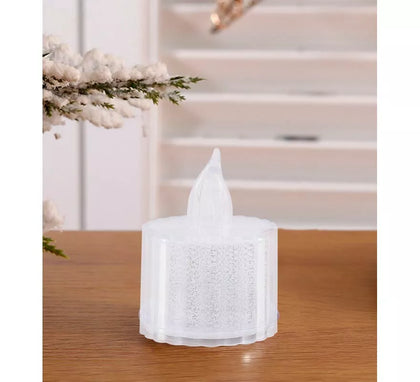 Vela de Te Fantasía blanca de 5 cm