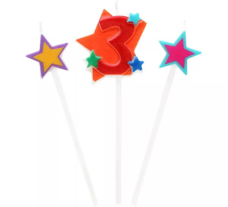 Translation missing: en.Vela Nº 3 con 2 Estrellas