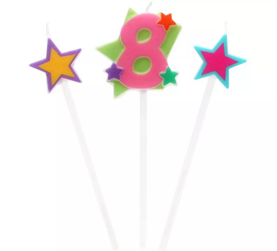 Translation missing: en.Vela Nº 8 con 2 Estrellas