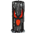 Vela Negro con Cara de 15x6 cm