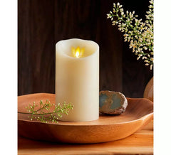 12.5cm White Oscillating Candle