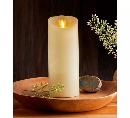 Vela Oscilante blanca de 17.5 cm
