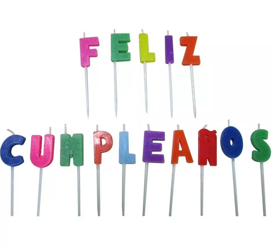 Translation missing: en.Velas de Feliz Cumpleaños