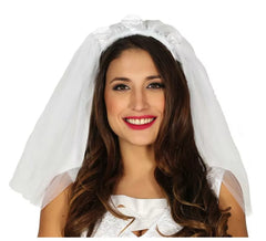 Velo bianco da sposa