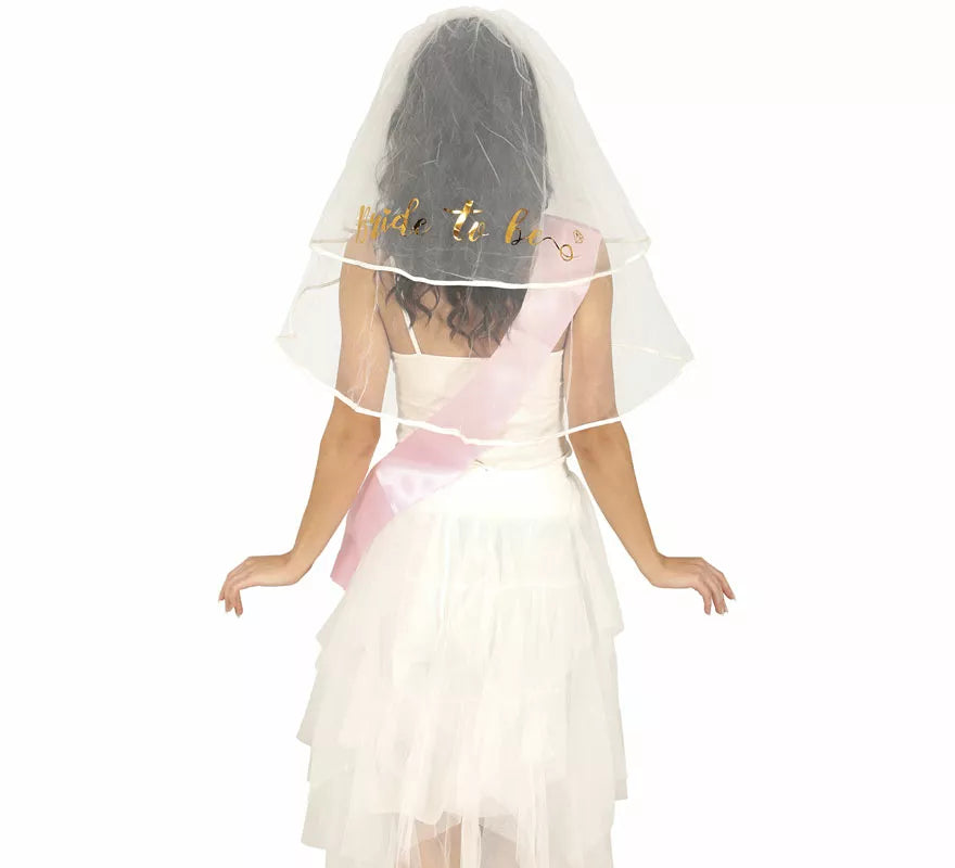 Translation missing: en.Velo de Novia Bride To Be de 70 cm