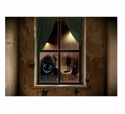 Ventana Asesinos al Asecho Decorativa de 80X120 cm