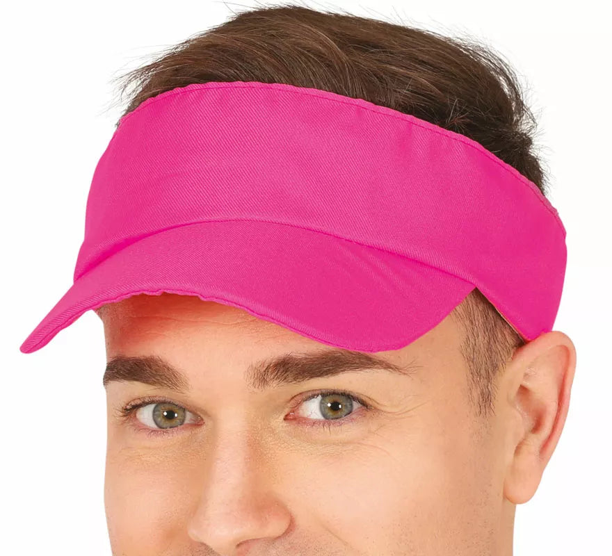 Visera neón en varios colores adulto