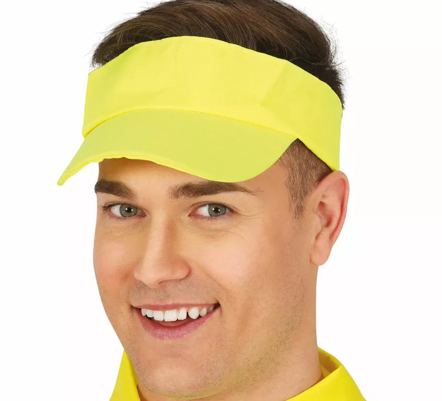 Visera neón en varios colores adulto