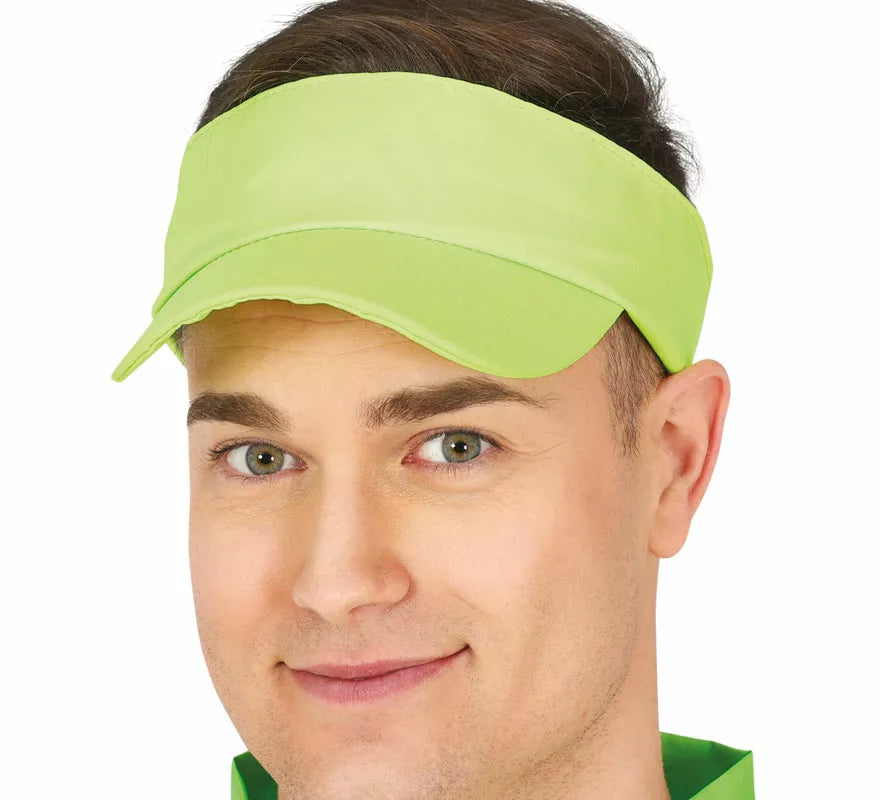 Visera neón en varios colores adulto