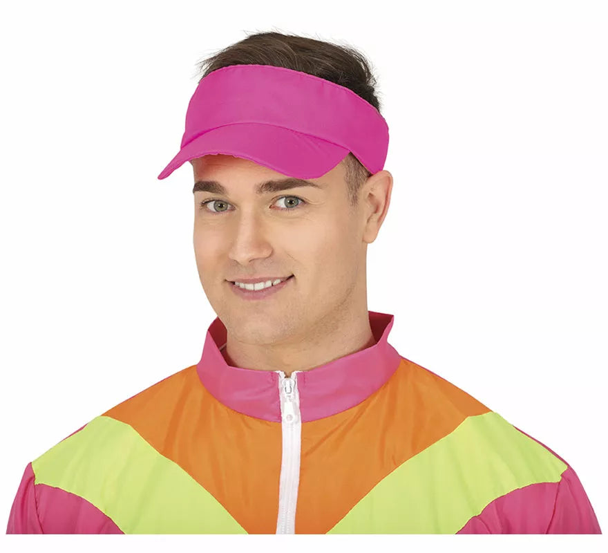 Visera neón en varios colores adulto