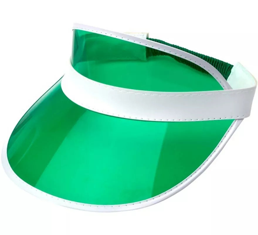 Visera Transparente neón en varios colores