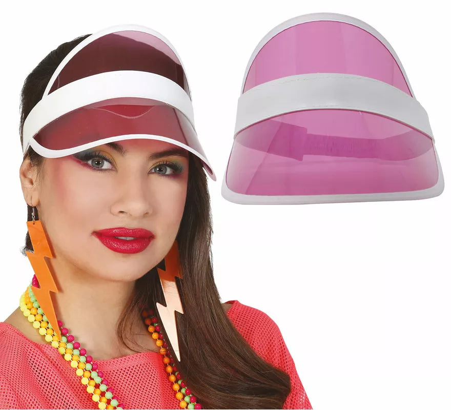 Viseras Transparentes en varios colores adulto