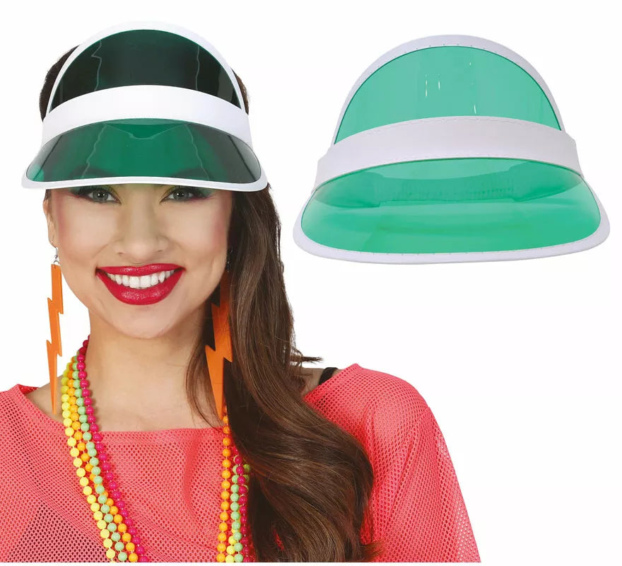 Viseras Transparentes en varios colores adulto