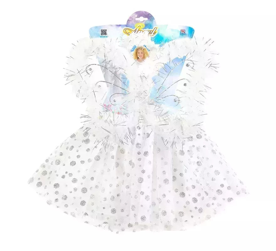 Kit o Disfraz de Ángel para niña