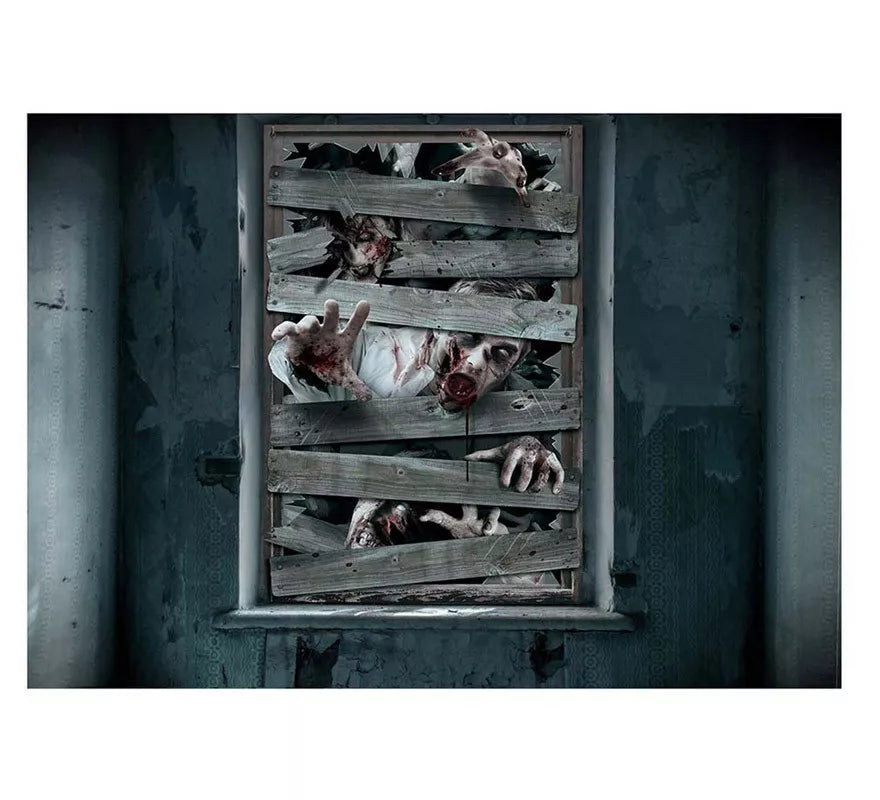 Translation missing: en.Window Zombies Decorativa de 80X120 cm