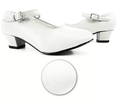 Scarpa Sevillana con tacco Bianco nei numeri dal 22 al 41