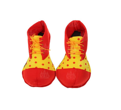 Zapatos Payaso rojo con lunares infantil de 26 cm