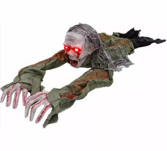 100 cm Crawling Zombie with Light, Sound and Motion