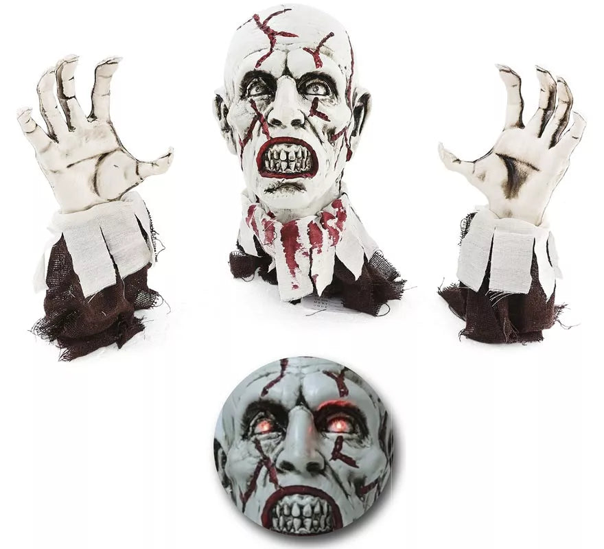 Zombie Suelo con Luz 36 cm