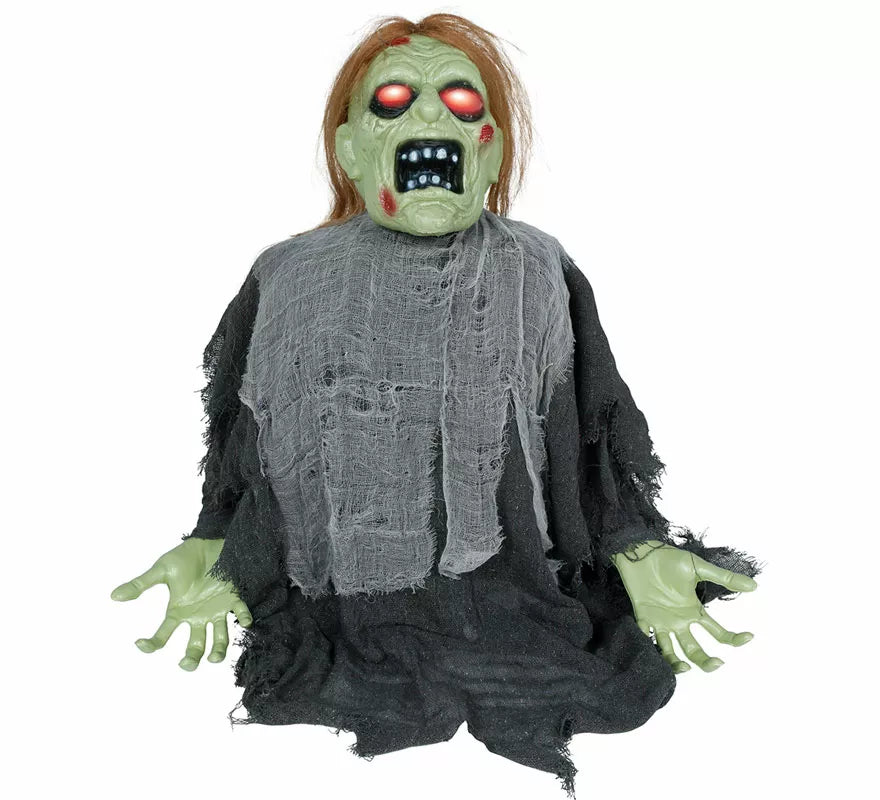 Translation missing: en.Zombie verde con Sonido y Movimiento de 64 cm