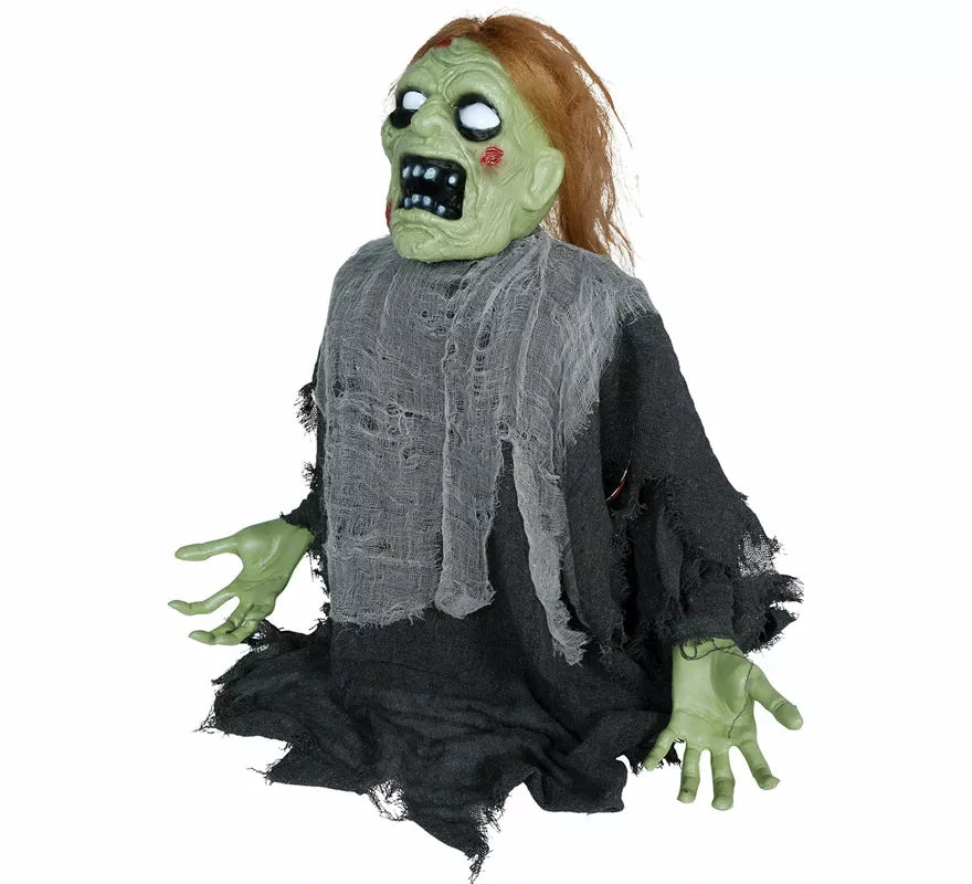 Translation missing: en.Zombie verde con Sonido y Movimiento de 64 cm